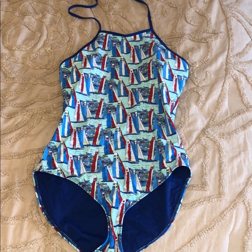vineyard vines halter one piece